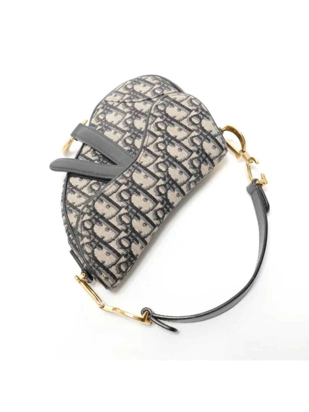 Dior Trotter Canvas Saddle Bag - Picture 8 of 10